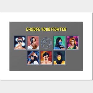 choose your fighter I Posters and Art